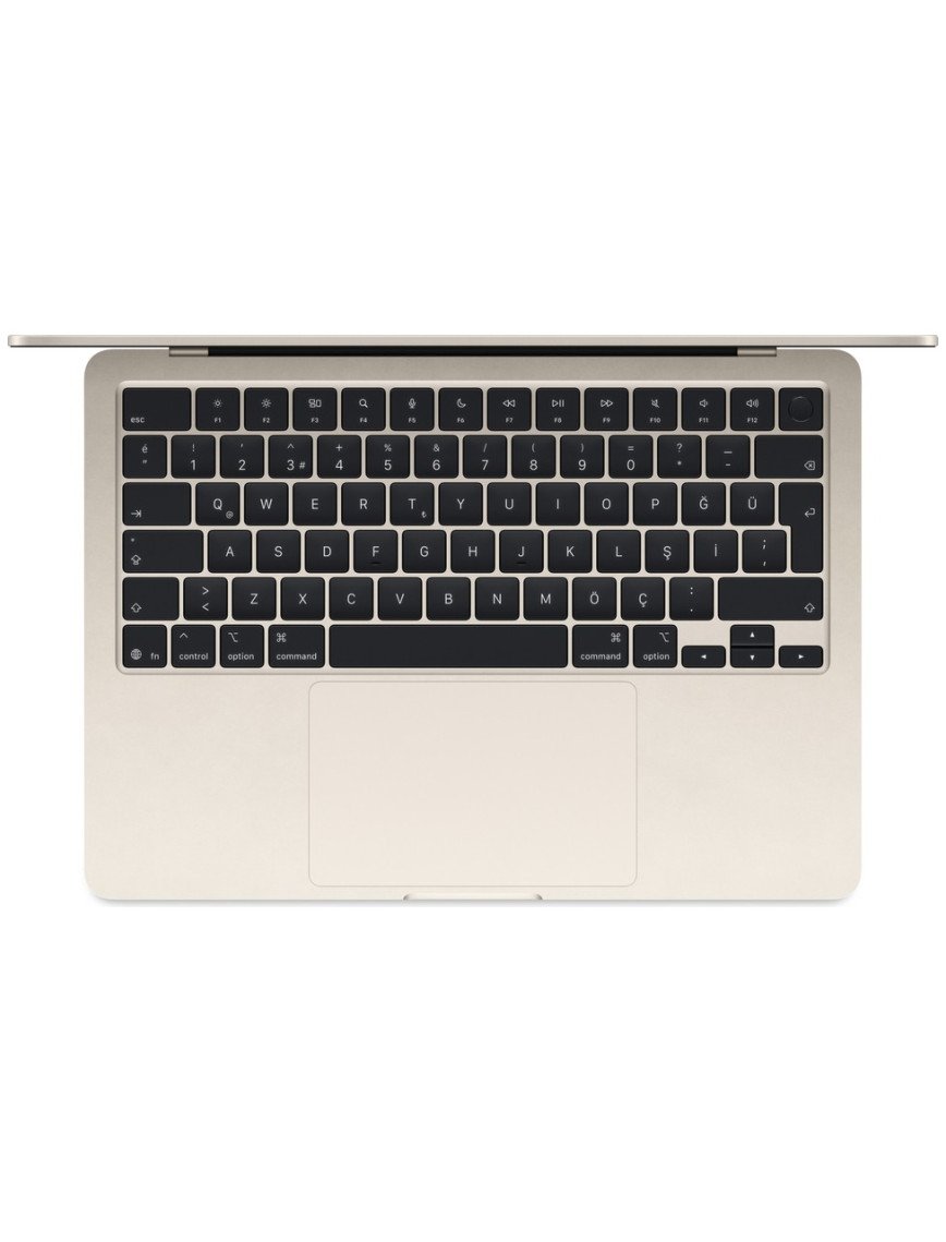 Apple MacBook Air M4 16GB 256GB SSD macOS 13" Taşınabilir Bilgisayar Yıldız Işığı MW0Y3TU/A