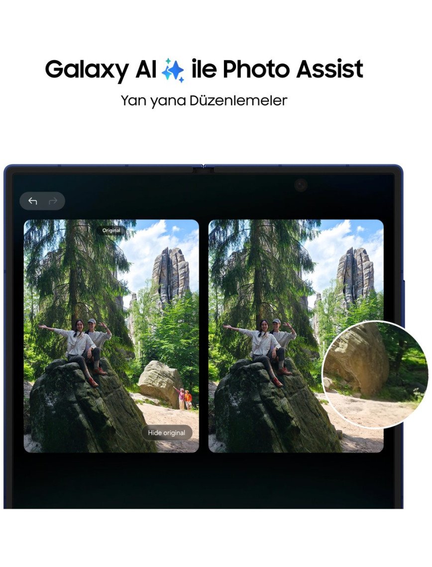 Samsung Galaxy Z Fold7 512 GB 12 GB Ram (Samsung Türkiye Garantili) Gölge Mavisi